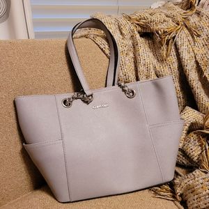 NEW Calvin Klein lilac medium structured tote